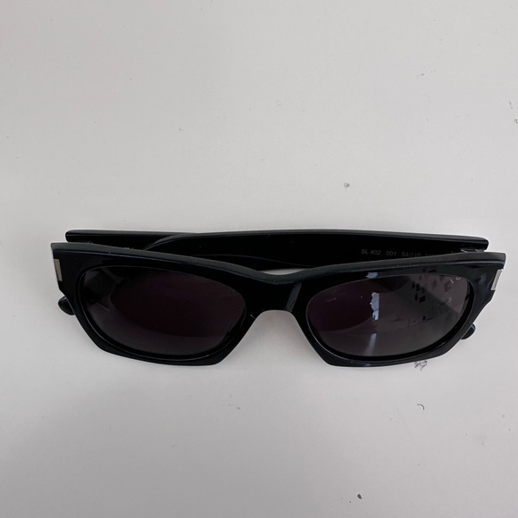 Saint Laurent 54 mm Rectangular Sunglasses - Picture 2 of 7